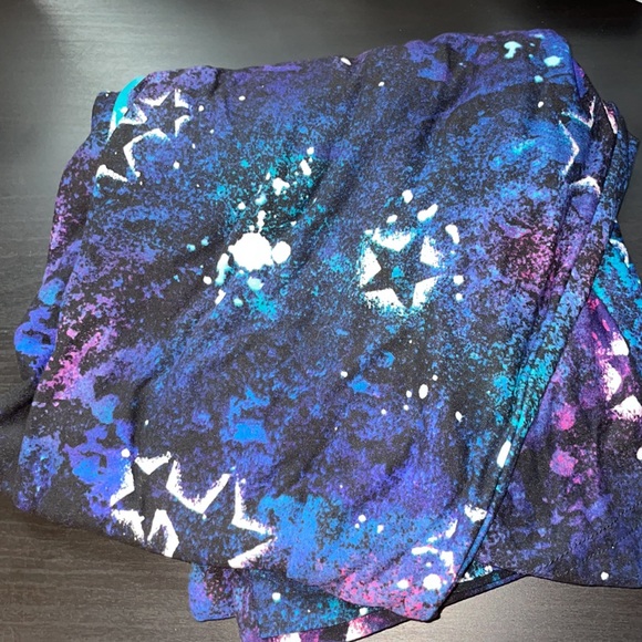 Nwt Nobo star tie dye Sueded Ankle Legging Jr’s Women high rise new pant - Picture 7 of 9